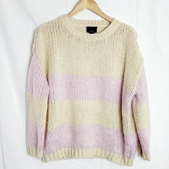 Lumiere Crew Neck Knit Women's Sweater - Picture 1 of 3